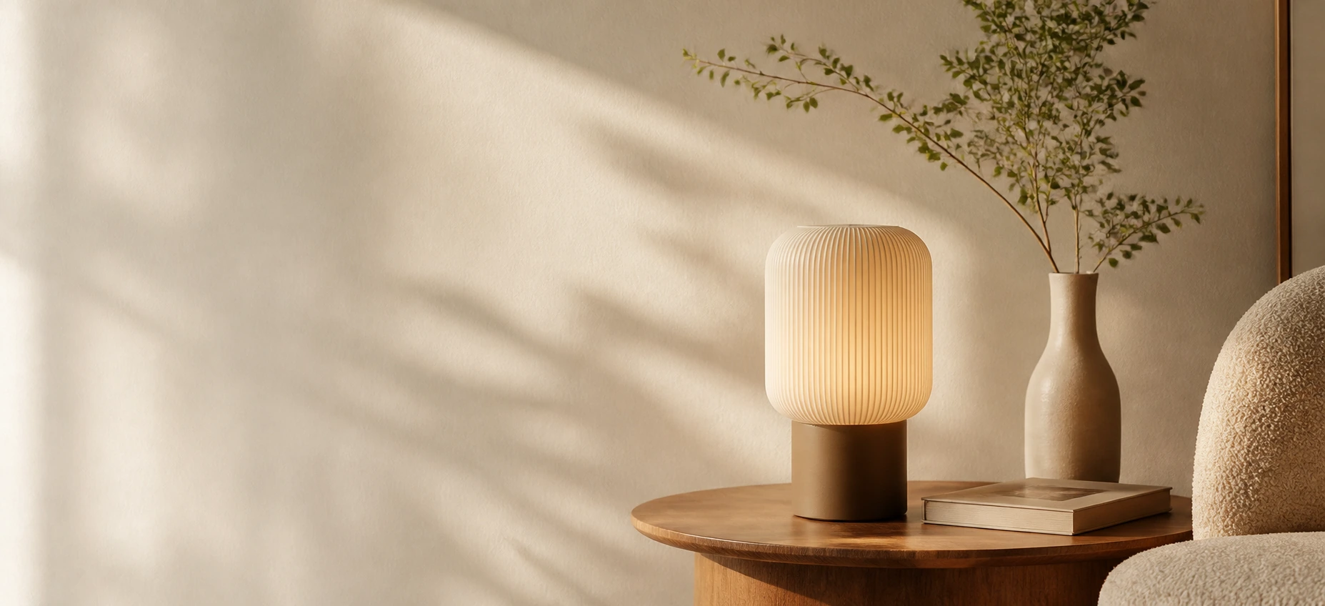 Lampu Mova di ruang hangat